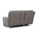  Signature Design by Ashley 5Z-Comfort PCU1090018 Power Reclining Loveseat with Console and Adjustable Headrest IMAGE 3