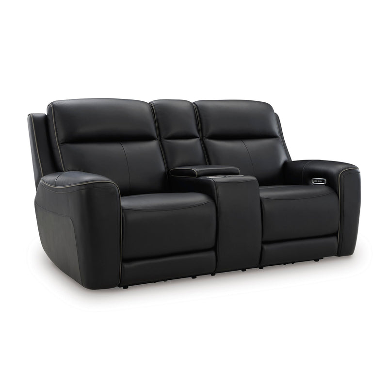 Signature Design by Ashley 5Z-Comfort PCU1090218 Power Reclining Loveseat with Console and Adjustable Headrest IMAGE 1