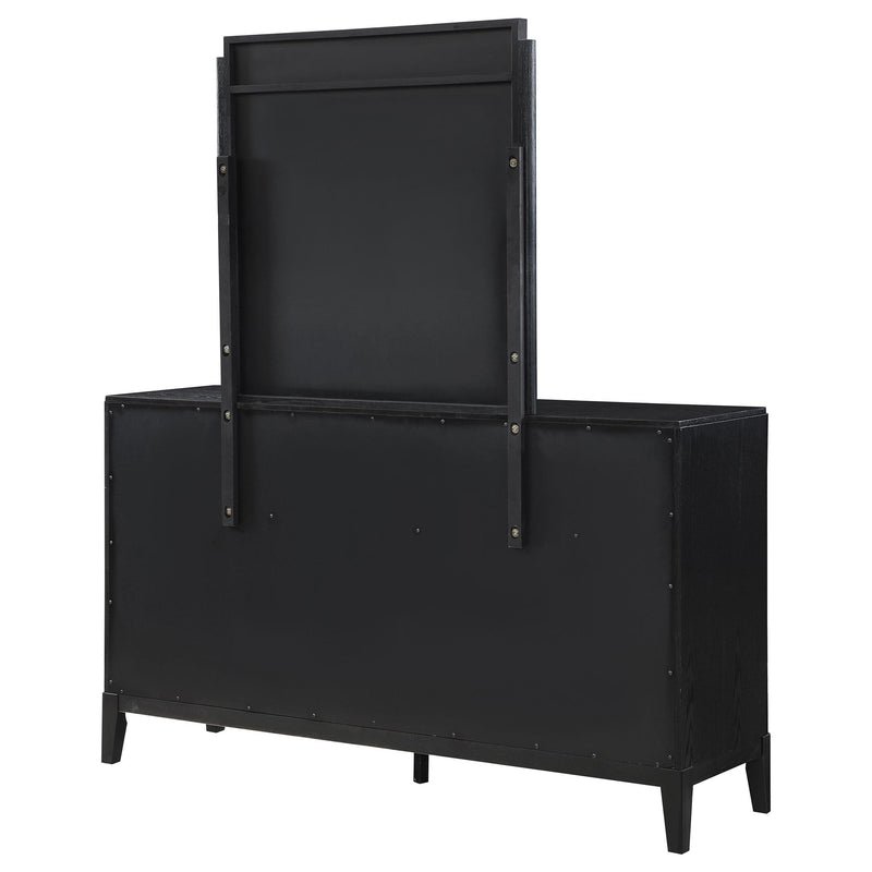 Coaster Furniture Brookmead 224713M 8-Drawer Dresser with Mirror - Black IMAGE 7