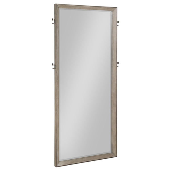 Coaster Furniture Durango 223280 80-inch Standing Floor Mirror - Washed Oak IMAGE 1