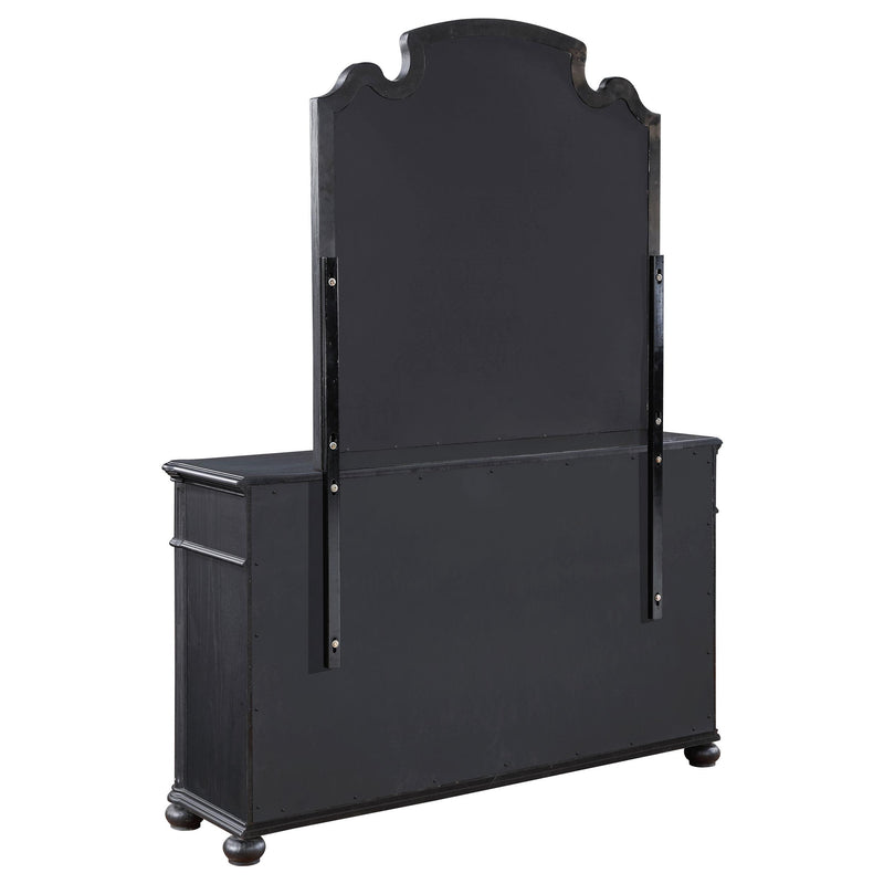 Coaster Furniture Celina 224763M 9-Drawer Dresser with Mirror - Black IMAGE 5