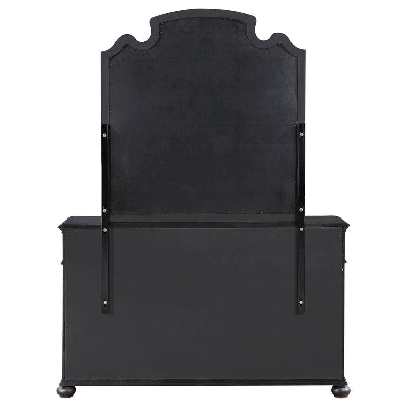 Coaster Furniture Celina 224763M 9-Drawer Dresser with Mirror - Black IMAGE 6