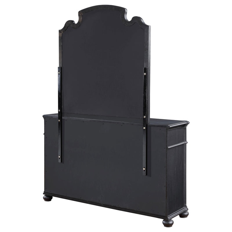 Coaster Furniture Celina 224763M 9-Drawer Dresser with Mirror - Black IMAGE 7