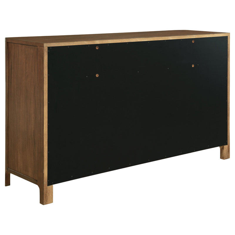  Coaster Furniture Maderia 223323 8-Drawer Dresser Cabinet - Walnut IMAGE 5