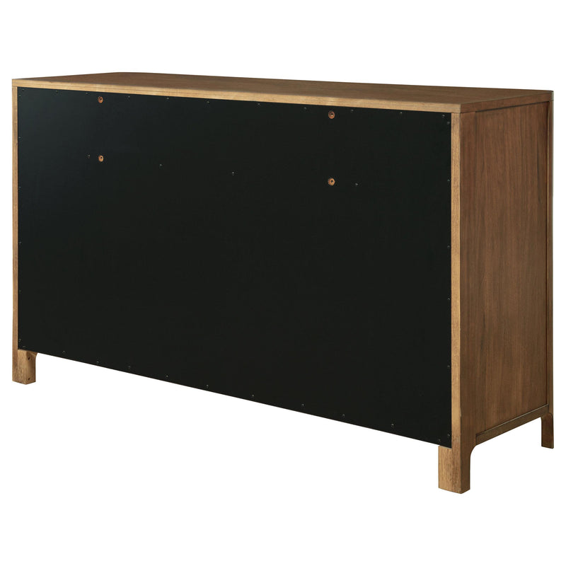  Coaster Furniture Maderia 223323 8-Drawer Dresser Cabinet - Walnut IMAGE 7