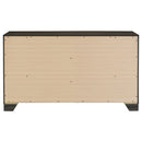  Coaster Furniture Wright 223343 6-Drawer Dresser Cabinet - Brown Oak IMAGE 6