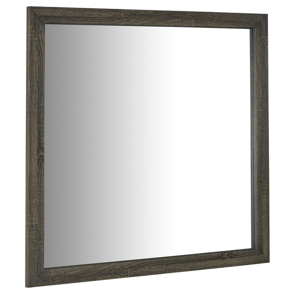 Coaster Furniture Wright 223344 Dresser Mirror - Brown Oak IMAGE 1