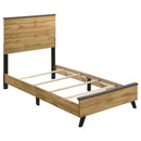  Coaster Furniture Kaywood 225001T 52-inch Twin Panel Bed - Natural Pine IMAGE 1