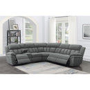 Coaster Furniture Bahrain 609540P 6-piece Modular Power Reclining Sectional - Charcoal IMAGE 7
