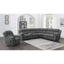 Coaster Furniture Bahrain 609540 6-piece Modular Reclining Sectional Sofa - Charcoal IMAGE 8