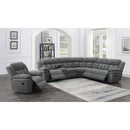 Coaster Furniture Bahrain 609540 6-piece Modular Reclining Sectional Sofa - Charcoal IMAGE 9