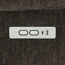  Coaster Furniture Houston 603233P Upholstered Power Lift Recliner Chair - Dark Brown IMAGE 15