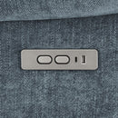  Coaster Furniture Houston 602294P Upholstered Power Lift Recliner - Slate Blue IMAGE 15