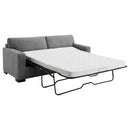 Coaster Furniture Simpson 360050 Upholstered Sofa Sleeper with Queen Mattress - Grey IMAGE 2