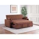  Coaster Furniture Portland 350145 Boucle Upholstered Sleeper Sofa Bed - Copper IMAGE 11