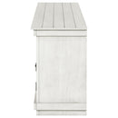  Coaster Furniture Payne 710052 60-inch TV Stand Media Console - Distressed White IMAGE 5
