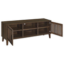  Coaster Furniture Sedona 701982 2-door Engineered Wood 60" TV Stand - Dark Pine IMAGE 2