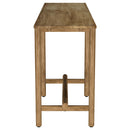  Coaster Furniture Darius 930128 Solid Wood Entryway Console Table - Natural Mango IMAGE 4
