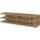  Coaster Furniture Cartmill 710543 78-inch 2-tier TV Stand Media Console - Mango IMAGE 4