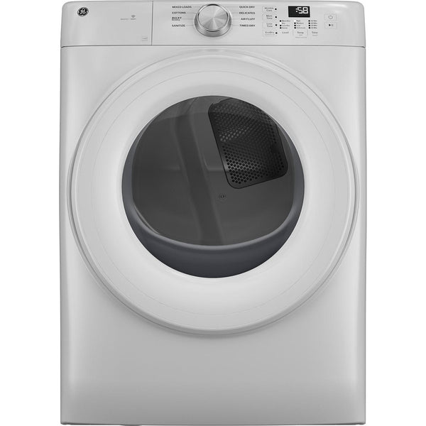 GE 7.8 cu. ft. Capacity Smart Front Load Electric Dryer GFD35ESSYWW IMAGE 1
