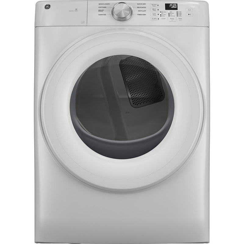 GE 7.8 cu. ft. Capacity Smart Front Load Electric Dryer GFD35ESSYWW IMAGE 1