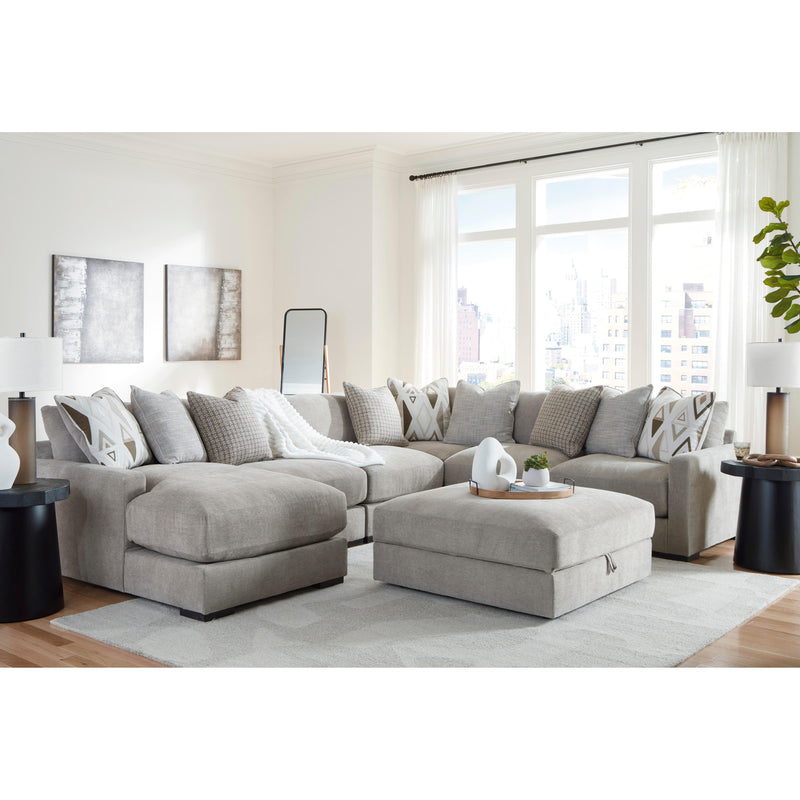 Benchcraft Aslan Court 20305S8 6 pc Sectional with Chaise IMAGE 4
