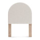 Signature Design by Ashley Arloster PCB1566-53 Twin Upholstered Panel Headboard IMAGE 2