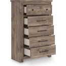  Signature Design by Ashley Rusticott PCB2260-46 Five Drawer Chest IMAGE 2