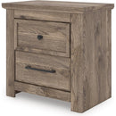  Signature Design by Ashley Rusticott PCB2260-92 Two Drawer Night Stand IMAGE 4