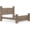  Signature Design by Ashley Rusticott PCB2260B7 King Poster Bed IMAGE 2