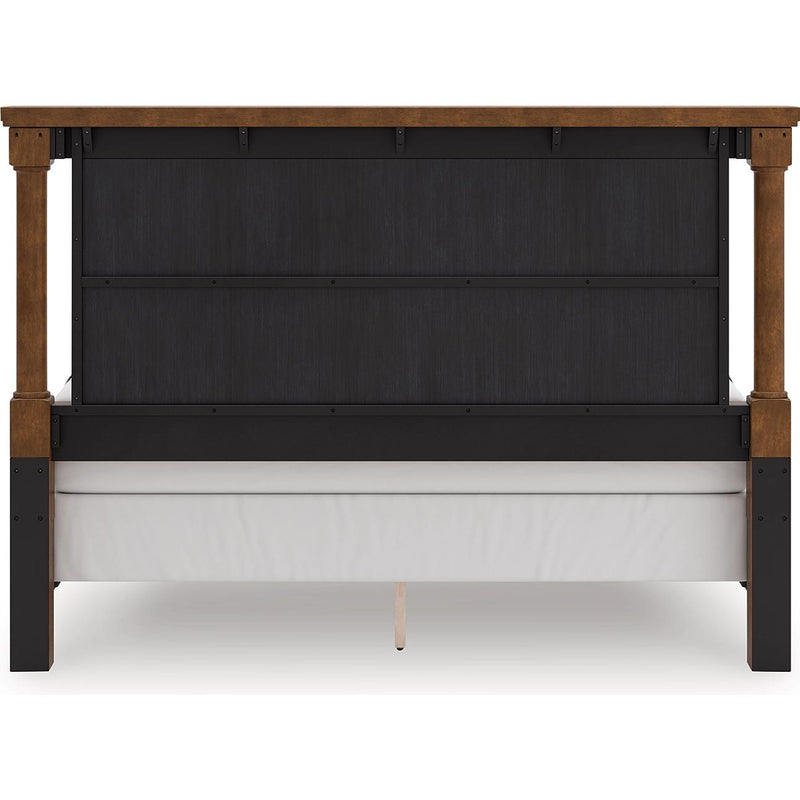  Signature Design by Ashley Rowlenstown PCB824B4 King Poster Bed IMAGE 5