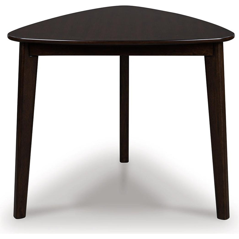  Signature Design by Ashley Mallenette PCD607-16 Triangle Dining Room Table IMAGE 2