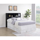  Coaster Furniture Westpark 315851F 49-inch Full Bookcase Headboard - Black IMAGE 2