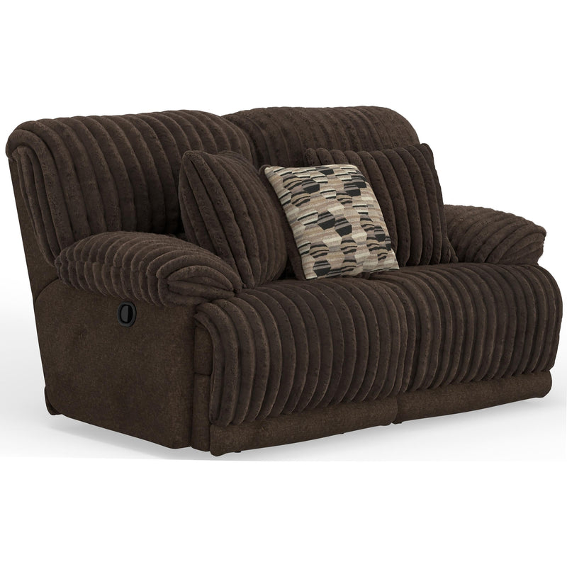 Catnapper Hollifield 61082 Power Reclining Loveseat - Chocolate IMAGE 1