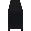  Coaster Furniture Jupiter 736303-SET 3-piece Entertainment Center 79-inch TV Stand - Black IMAGE 6
