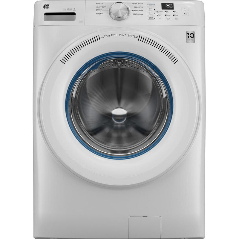 GE 4.6 cu. ft. Capacity Smart Front Load Washer with UltraFresh Vent System with OdorBlock™ GFW350SSYWW IMAGE 1
