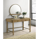  Coaster Furniture Arini 224307-SET 2-piece Makeup Vanity Table and Mirror Set - Sand Wash IMAGE 2