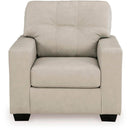  Signature Design by Ashley Santorine Stationary Leather Match Chair 2170820 IMAGE 2