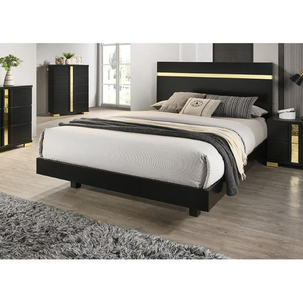  Furniture of America Beds Twin FM7217BK-T-BED IMAGE 1