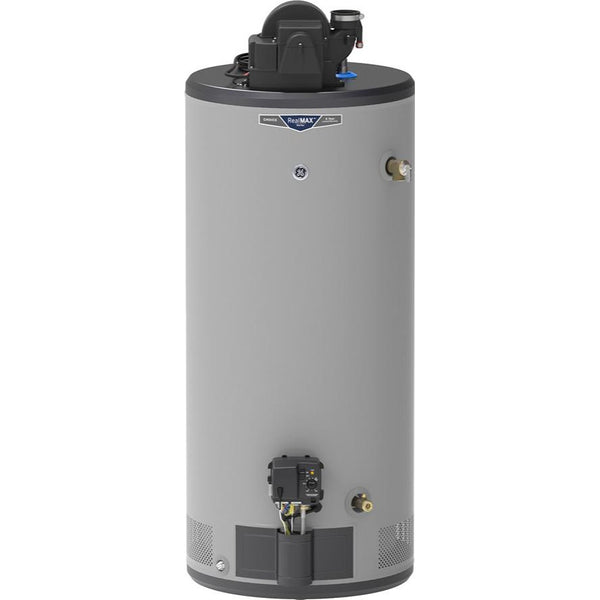  GE 40 Gallon Short Residential Natural Gas Water Heater GG40S08AYV IMAGE 1
