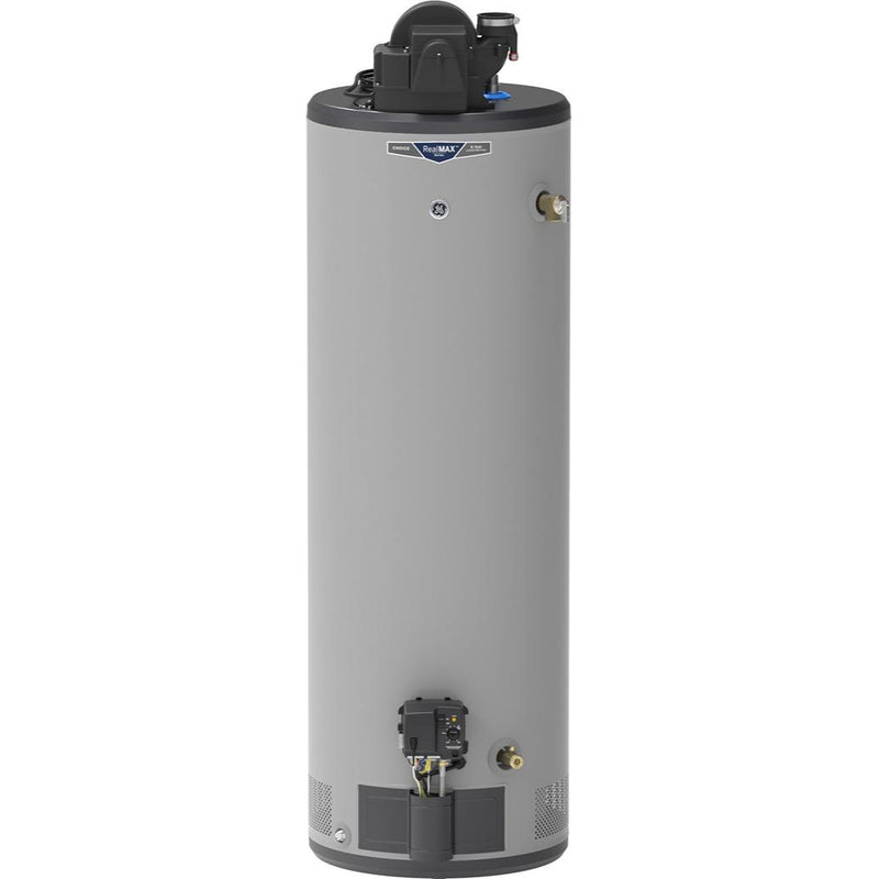  GE 40 Gallon Tall Residential Natural Gas Water Heater GG40T08AYV IMAGE 1