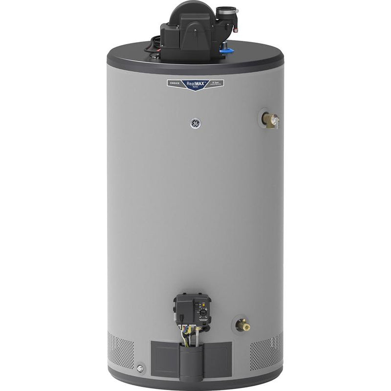  GE 50 Gallon Short Residential Natural Gas Water Heater GG50S08AYV IMAGE 1