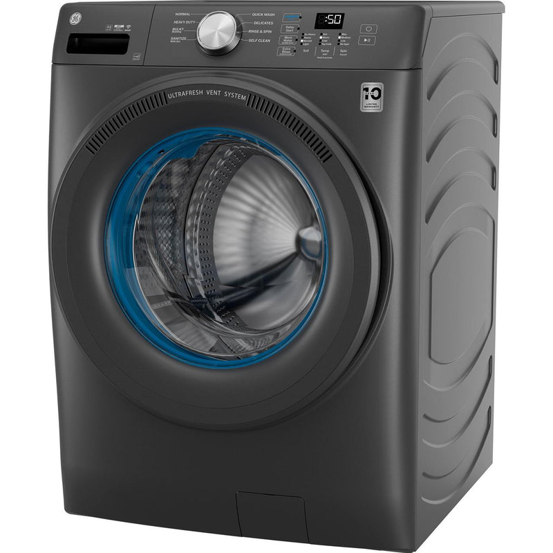  GE 4.6 cu. ft. Smart Front Load Washer with UltraFresh Vent System with OdorBlock™ GFW350SPYDS IMAGE 4