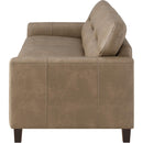  Coaster Furniture Scotland 504667 Faux Leather Upholstered Track Arm Sofa - Brown IMAGE 5