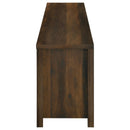 Coaster Furniture Enfield 722863 71-inch TV Stand Fireplace Media Console - Dark Pine IMAGE 6