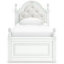  Signature Design by Ashley Kozlani Twin Upholstered Panel Bed with Storage B100-11/PCB1819-153/PCB1819-50/PCB1819-50/PCB1819-52 IMAGE 4