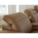  Signature Design by Ashley Magic Man Power Reclining Leather Match 5 pc Sectional PCU1070046A/PCU1070057/PCU1070058/PCU1070062/PCU1070077 IMAGE 2