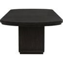  Coaster Furniture Leandro 115391 78-inch Extension Dining Room Table - Burnished Black IMAGE 7