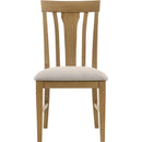  Coaster Furniture Hartville 109462 Set of 2 Dining Side Chair - Natural Light Brown IMAGE 4