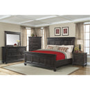  Elements International Morrison MO600KB King Panel Bed IMAGE 3